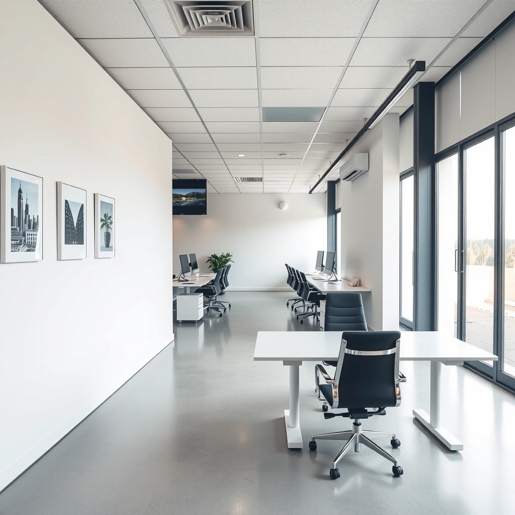 Commercial office cleaning service