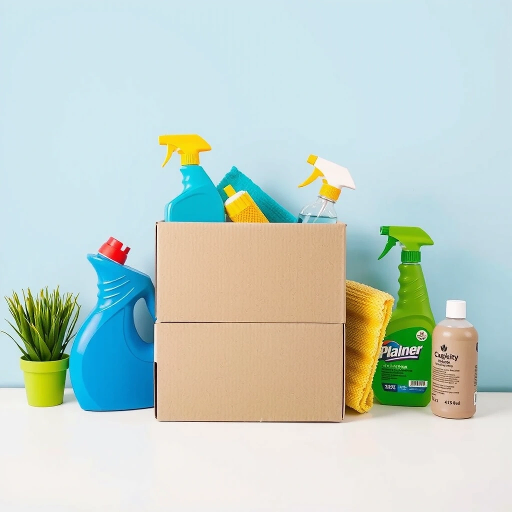 Move-in move-out cleaning icon