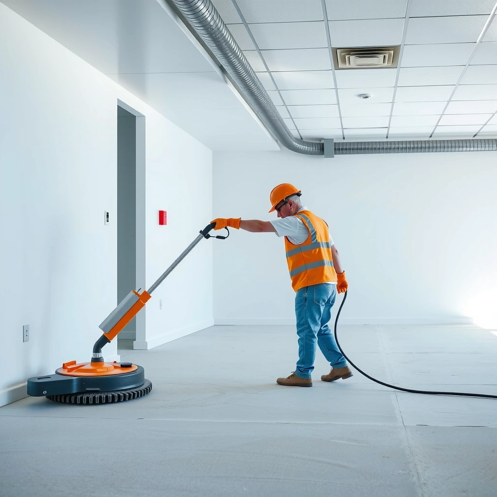 Post-construction cleaning