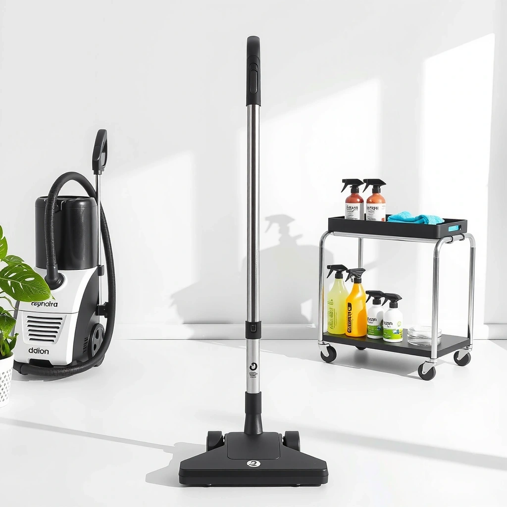 Professional cleaning equipment and supplies